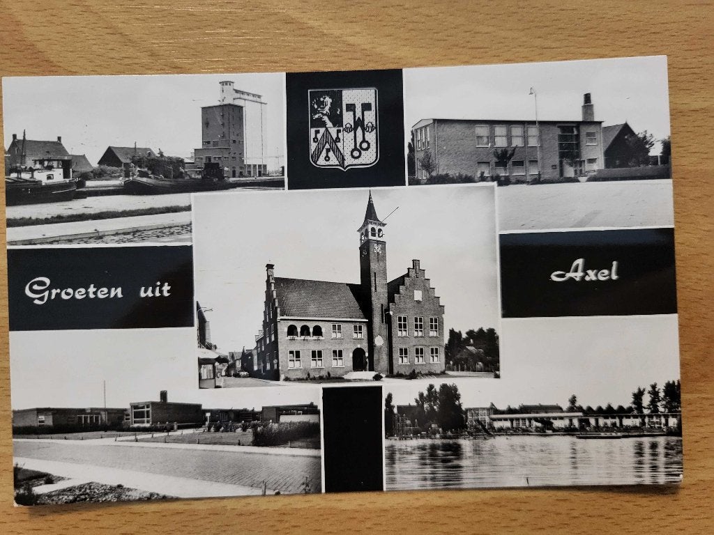 ansicht AXEL Meerluik, Verzamelen, Ansichtkaarten | Nederland, Ophalen of Verzenden, Voor 1920, Zeeland