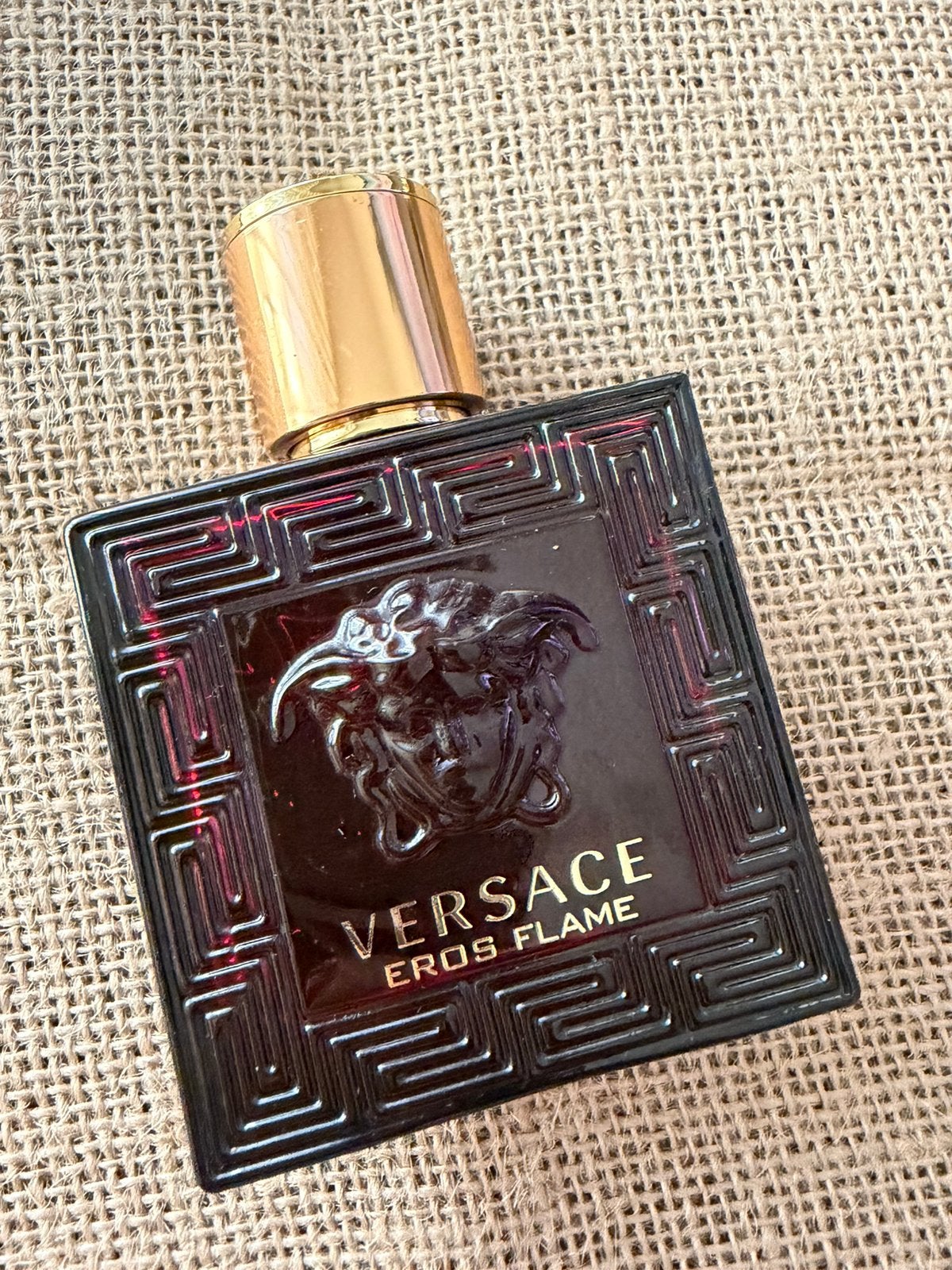 Versace Eros Flame Eau de Parfum 50ml, Ophalen of Verzenden, Zo goed als nieuw