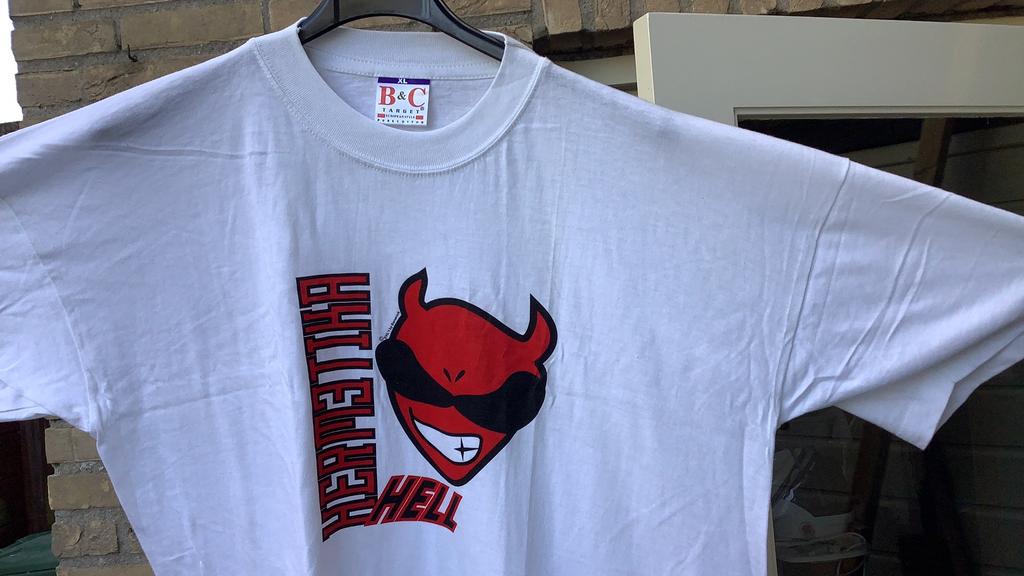 Hermetika hell nieuw shirt XL, Ophalen of Verzenden, Nieuw, Maat 56/58 (XL), Wit