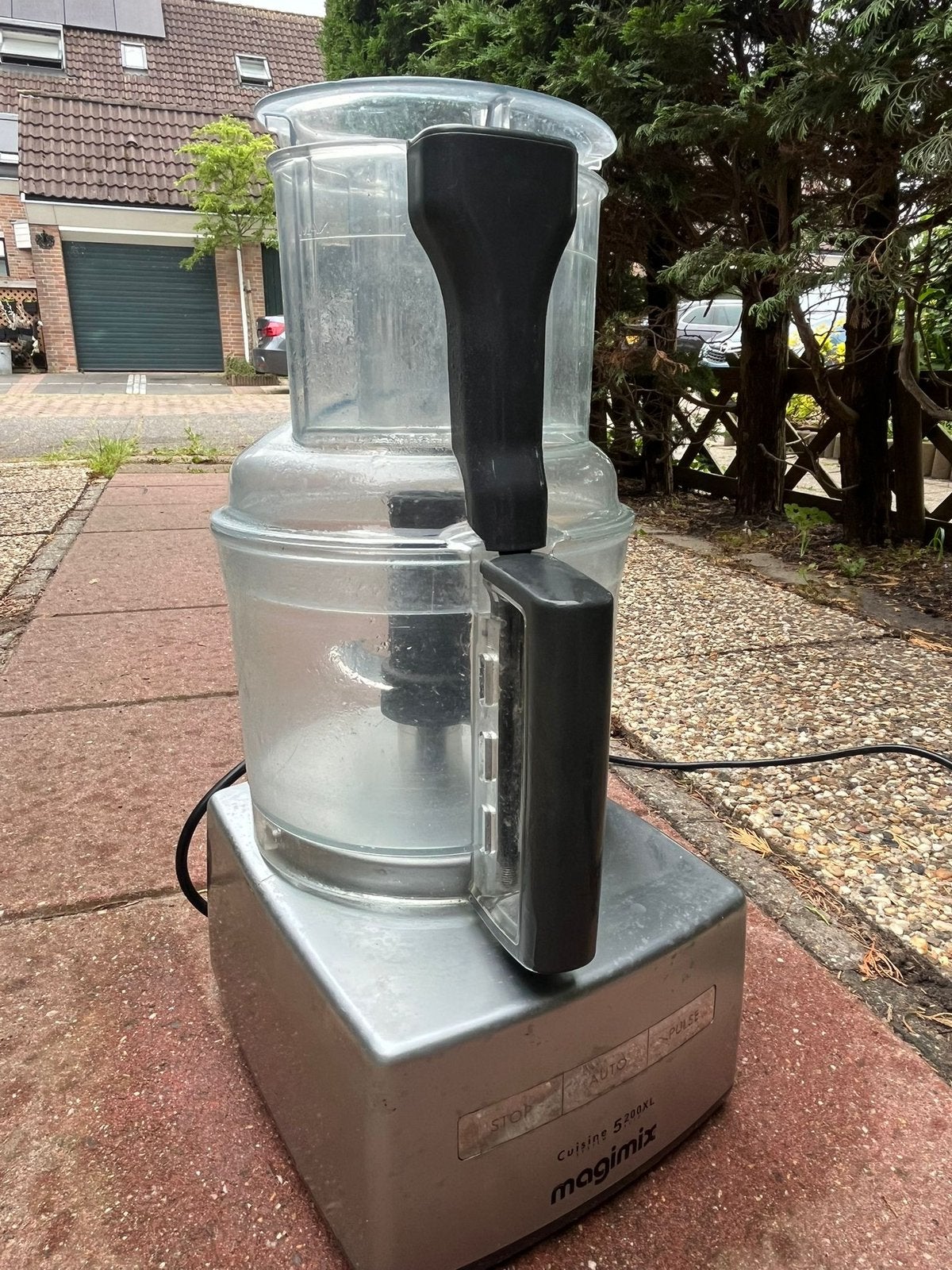Magimix 5200 XL Cuisine Systeem - Grijs, Witgoed en Apparatuur, 3 tot 4 liter, Ophalen, Gebruikt, 3 snelheden of meer