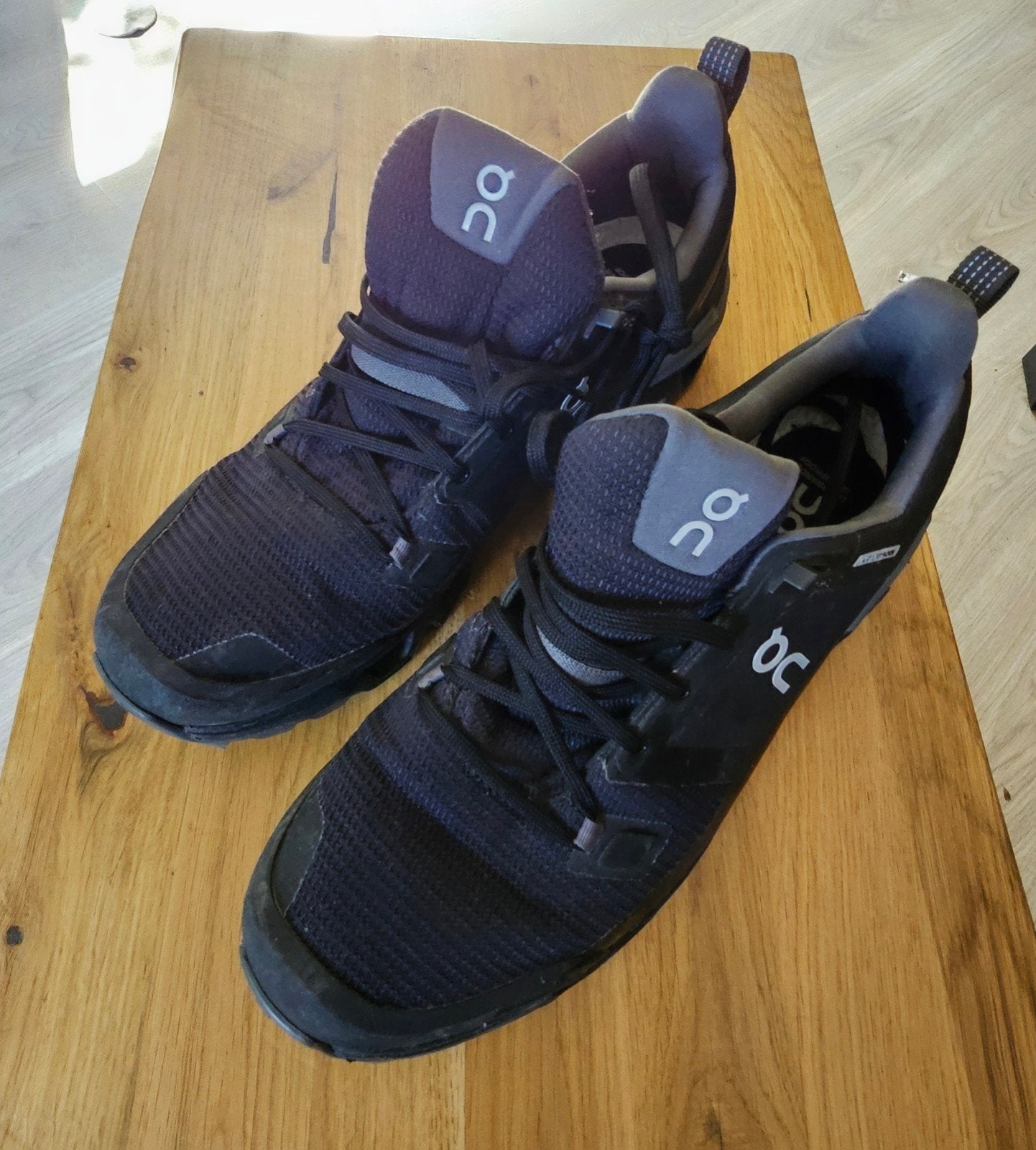 on wandelschoenen, Verzenden, On Cloud, Zwart, Zo goed als nieuw