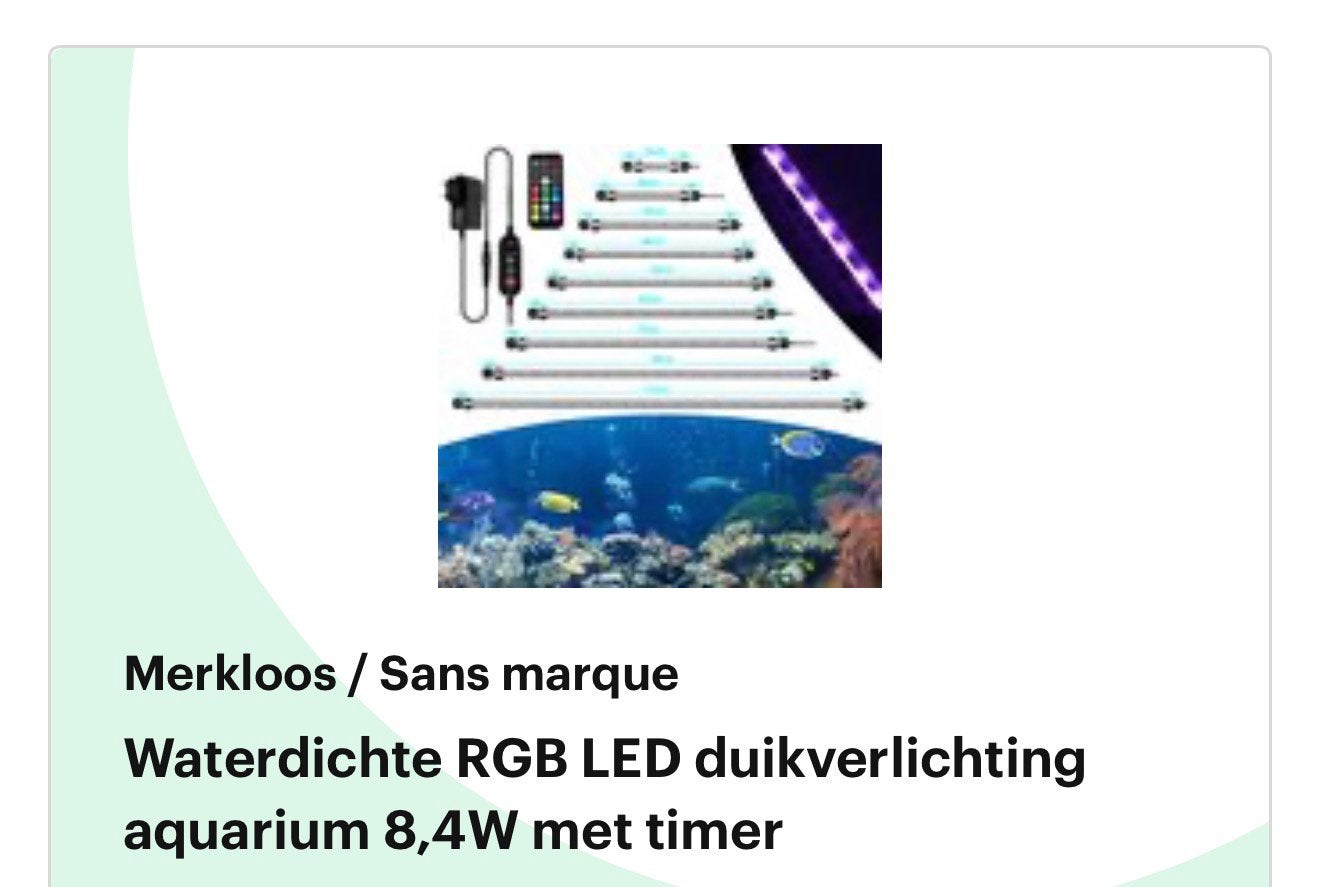 Aquariumlamp 73 cm nieuw, Dieren en Toebehoren, Ophalen of Verzenden, Nieuw, Verlichting of Verwarming