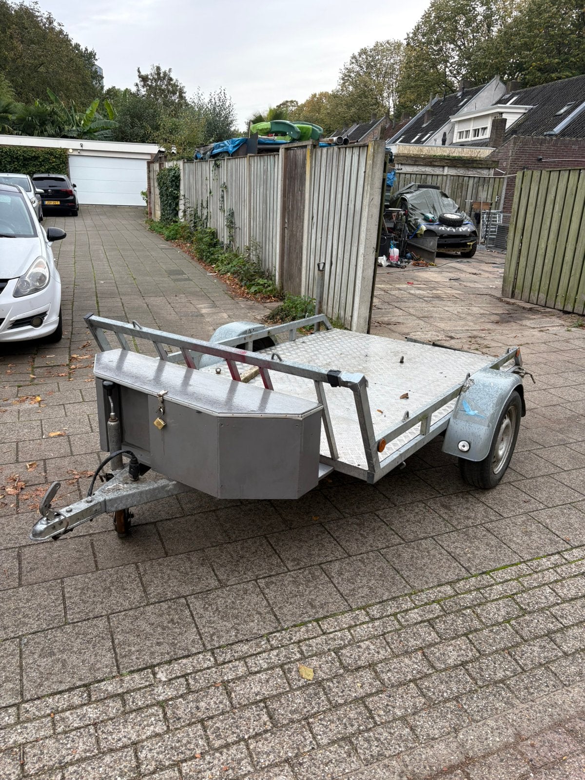 Nette motor trailer., Auto diversen, Ophalen of Verzenden, Gebruikt