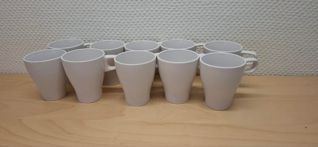 10 vintage ikea mokken als nieuw, Huis en Inrichting, Ophalen of Verzenden, Zo goed als nieuw, Overige stijlen, Kop(pen) en/of Schotel(s)