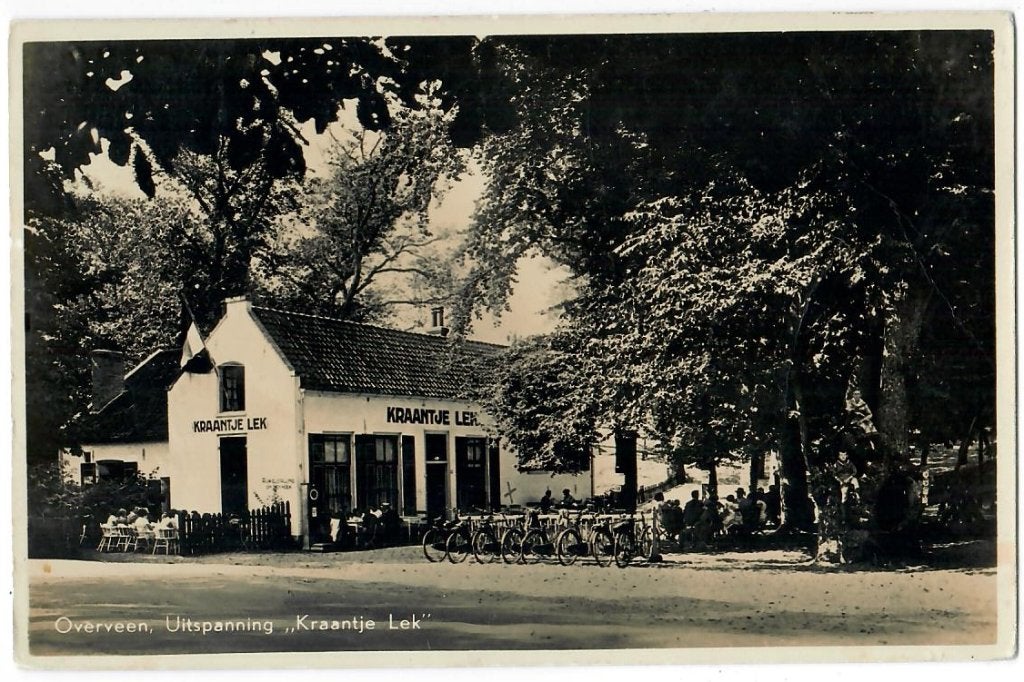 Overveen - Uitspanning "Kraantje Lek", Verzenden, 1940 tot 1960, Gelopen, Noord-Holland