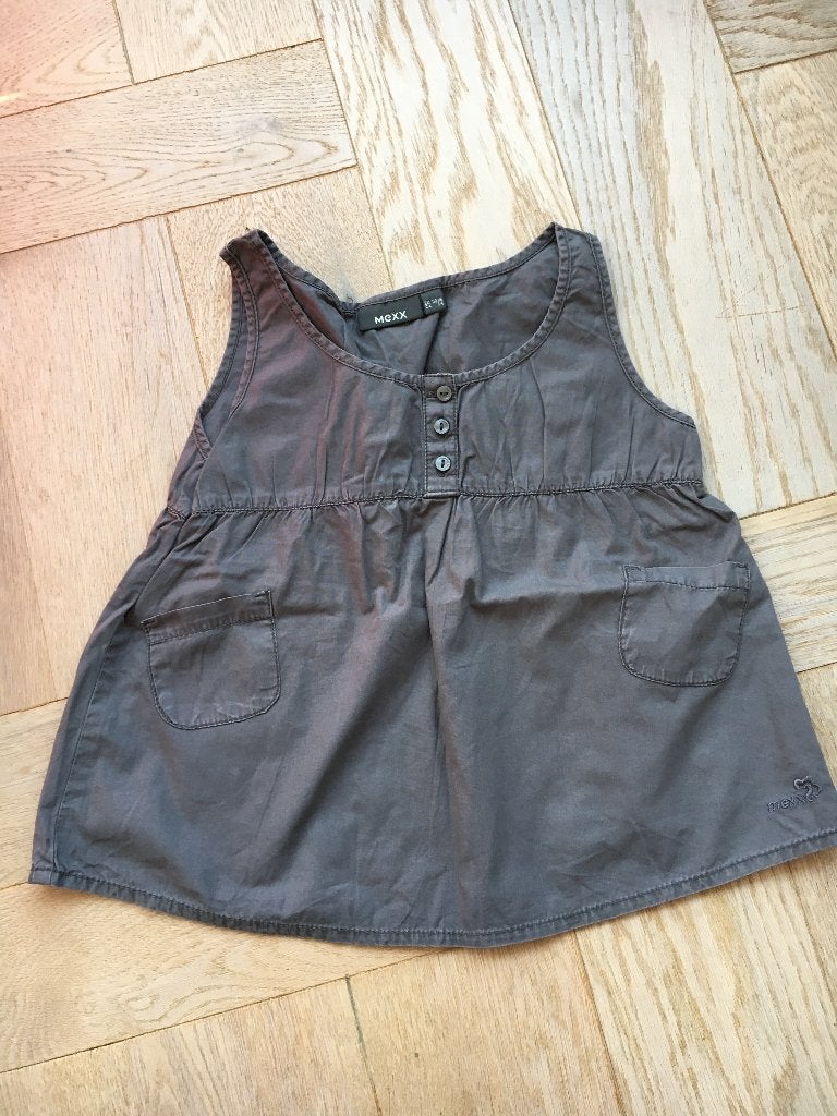 Leuke grijzige top van Mexx maat 110/116, Kinderen en Baby's, Kinderkleding | Maat 110, Mexx, Gebruikt, Meisje, Ophalen of Verzenden