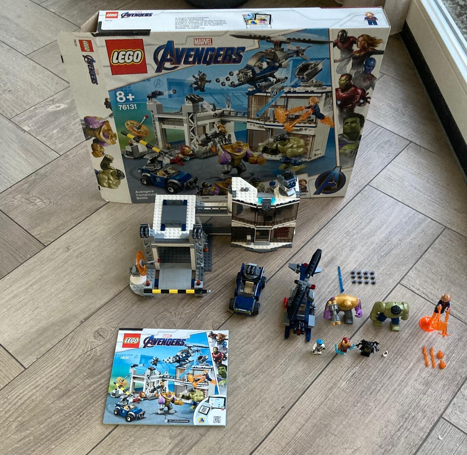 LEGO Marvel Avengers Compound Battle 76131, Marvel, Lego, Ophalen of Verzenden, Zo goed als nieuw
