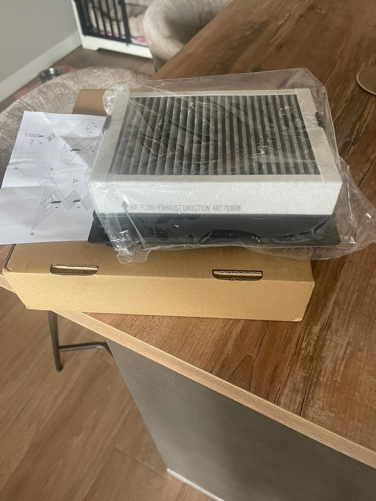 ATAG Fijnstoffilter inclusief houder HR0013  (Afzuigkap), Witgoed en Apparatuur, Afzuigkappen, Ophalen of Verzenden, Nieuw, Overige typen