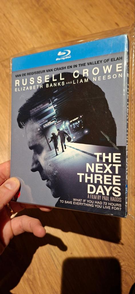 The Next Three Days - Blu-ray (Russell Crowe), Cd's en Dvd's, Blu-ray, Ophalen of Verzenden, Zo goed als nieuw, Thrillers en Misdaad