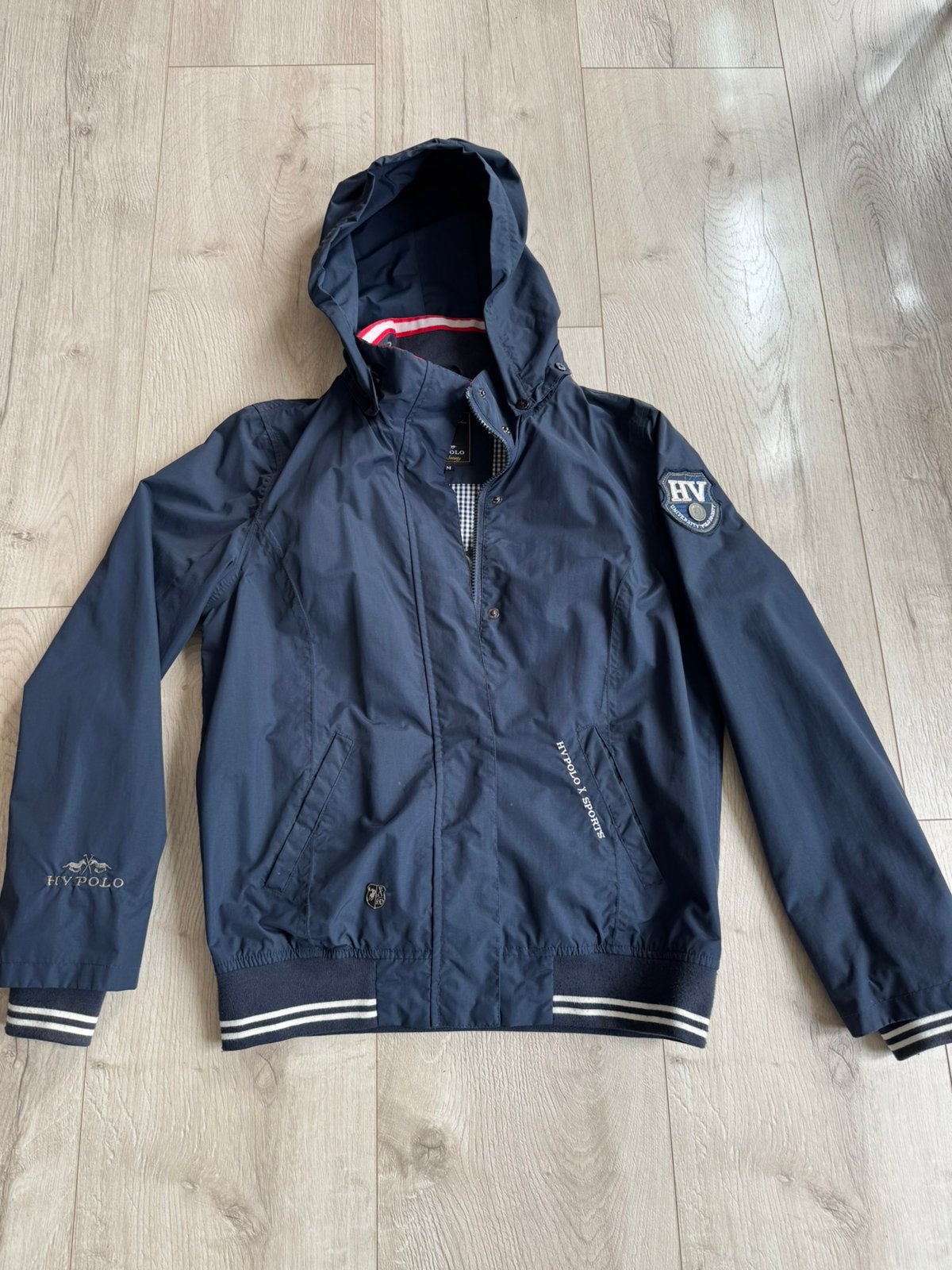 HV POLO dames zomer jack, Verzenden, Zo goed als nieuw, Maat 38/40 (M), Blauw