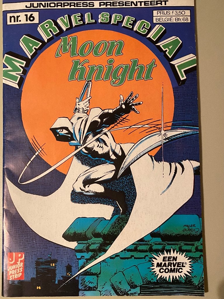 Moon knight, Junior Press Strip, Boeken, Strips | Comics, Eén comic, Ophalen of Verzenden, Gelezen, Europa
