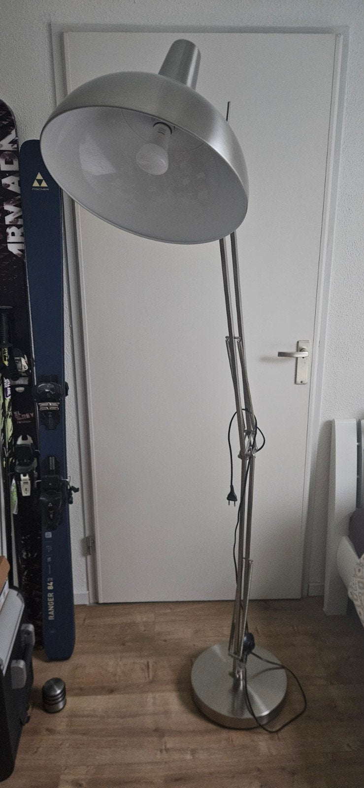 Retro design Zuiver vloerlamp, Huis en Inrichting, Ophalen, E27 (groot), Zo goed als nieuw, Metaal