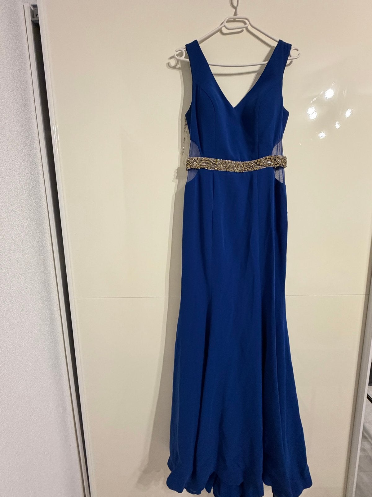 Prachtige blauwe galajurk avond jurk abiye, Kleding | Dames, Ophalen, Galajurk, Blauw, Nieuw