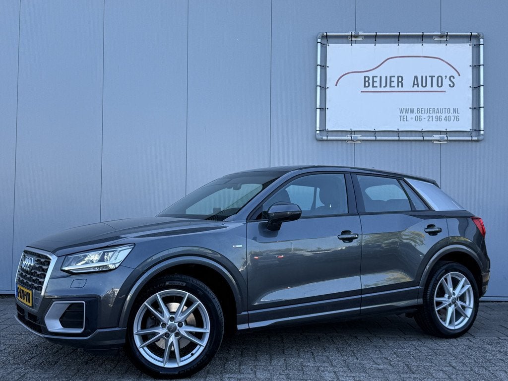 Audi Q2 1.4 TFSI CoD Design Pro Line Plus Automaat S-Line, Auto's, Audi, Gebruikt, 4 cilinders, 150 pk, Leder en Stof