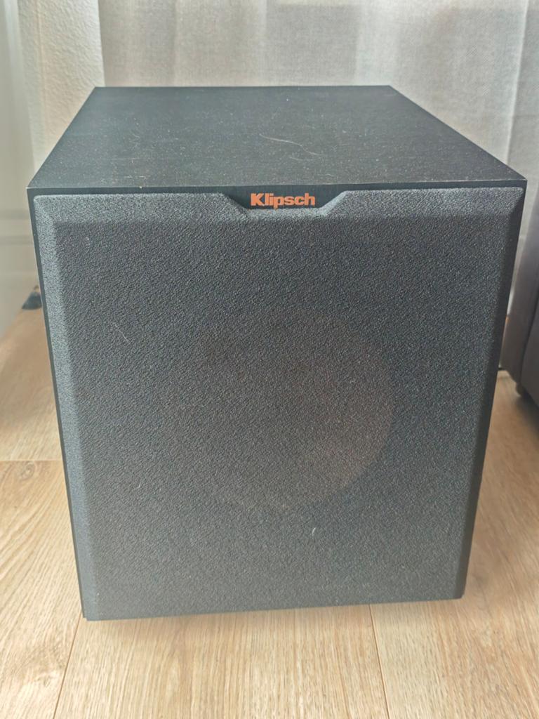Klipsch R-10SW Subwoofer - Krachtige Bass, Audio, Tv en Foto, Luidsprekers, Gebruikt, Subwoofer, 120 watt of meer, Ophalen