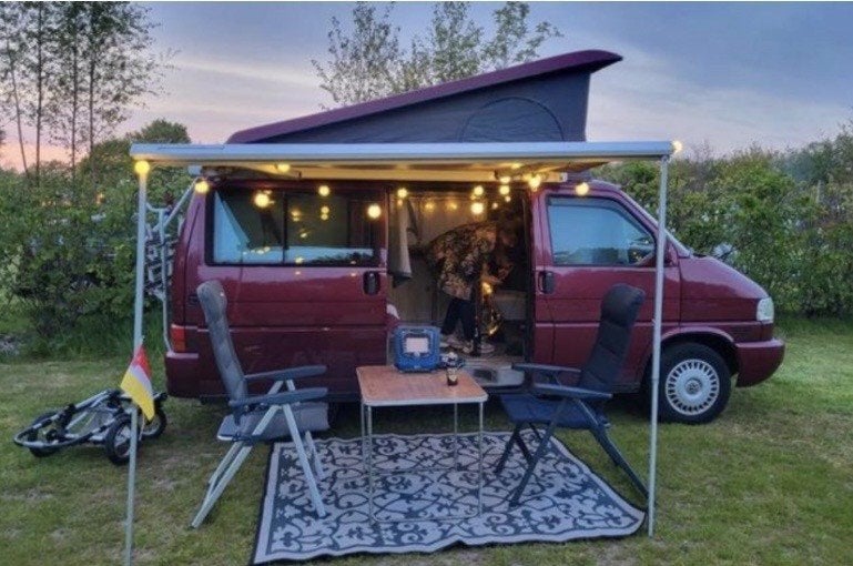 Camper VW California T4, Buscamper of Camperbus, Volkswagen, 6 tot 7 meter, Luifel