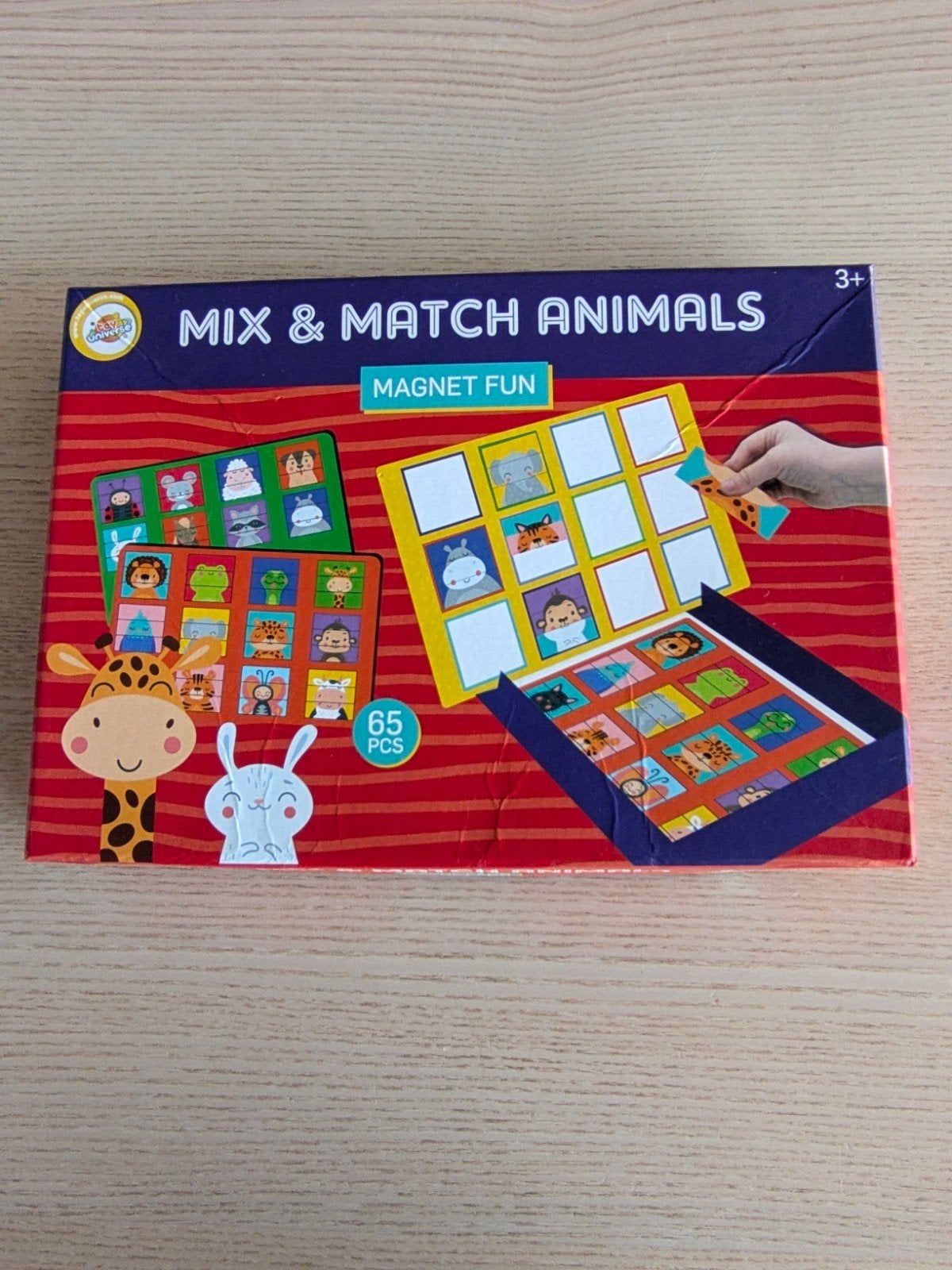 Mix & Match Dieren Magnetisch Spel, Ophalen of Verzenden, Meer dan 50 stukjes, Gebruikt, 2 tot 4 jaar