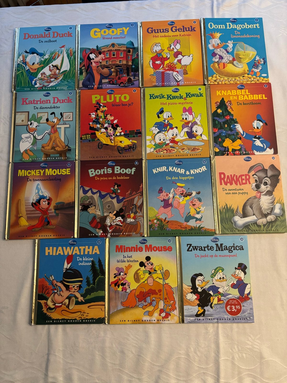 Disney Gouden Boekjes Collectie - 15 Stuks compleet!, Boeken, Ophalen of Verzenden, Gelezen, Fictie algemeen