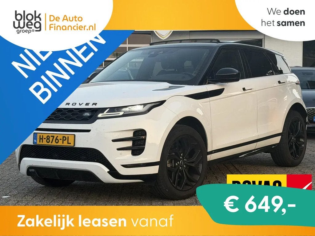 Land Rover Range Rover Evoque 2.0 P200 AWD R-Dy € 39.450,0, Automaat, 4 cilinders, Wit, Bedrijf