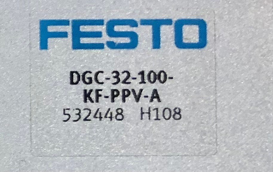 FESTO - Lineaire aandrijving - DGC-32-100-KF-PPV-A - 532448, Ophalen of Verzenden, Zo goed als nieuw