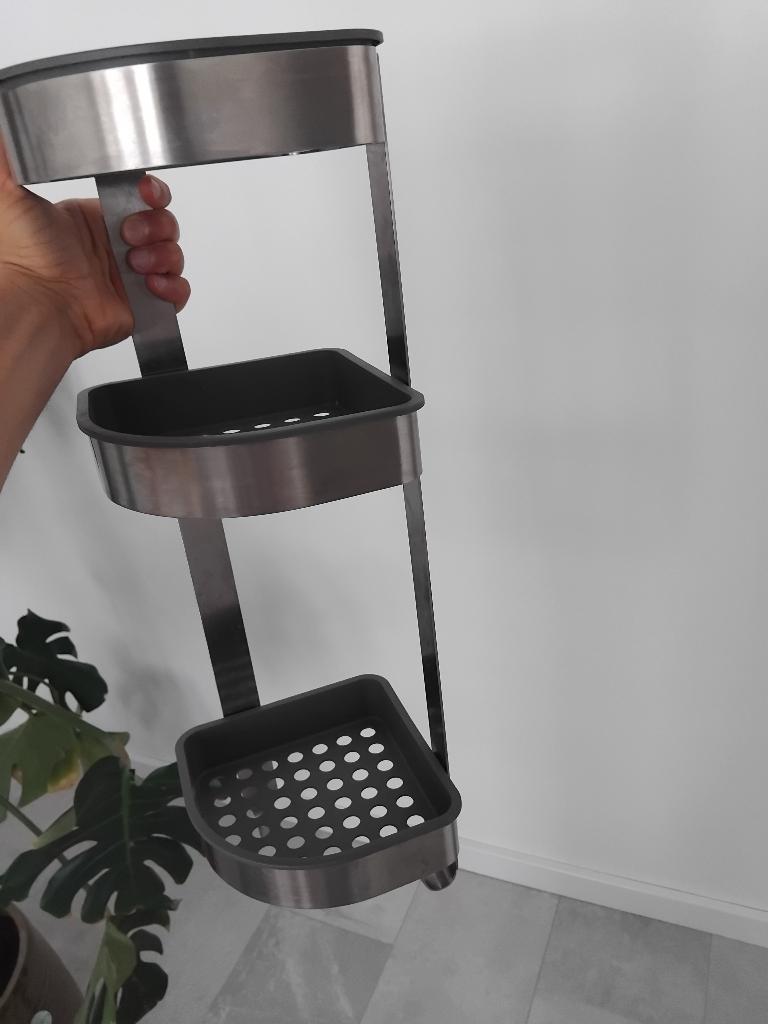 Brogrund ikea doucherek, Ophalen, Zo goed als nieuw, Rvs, Douche