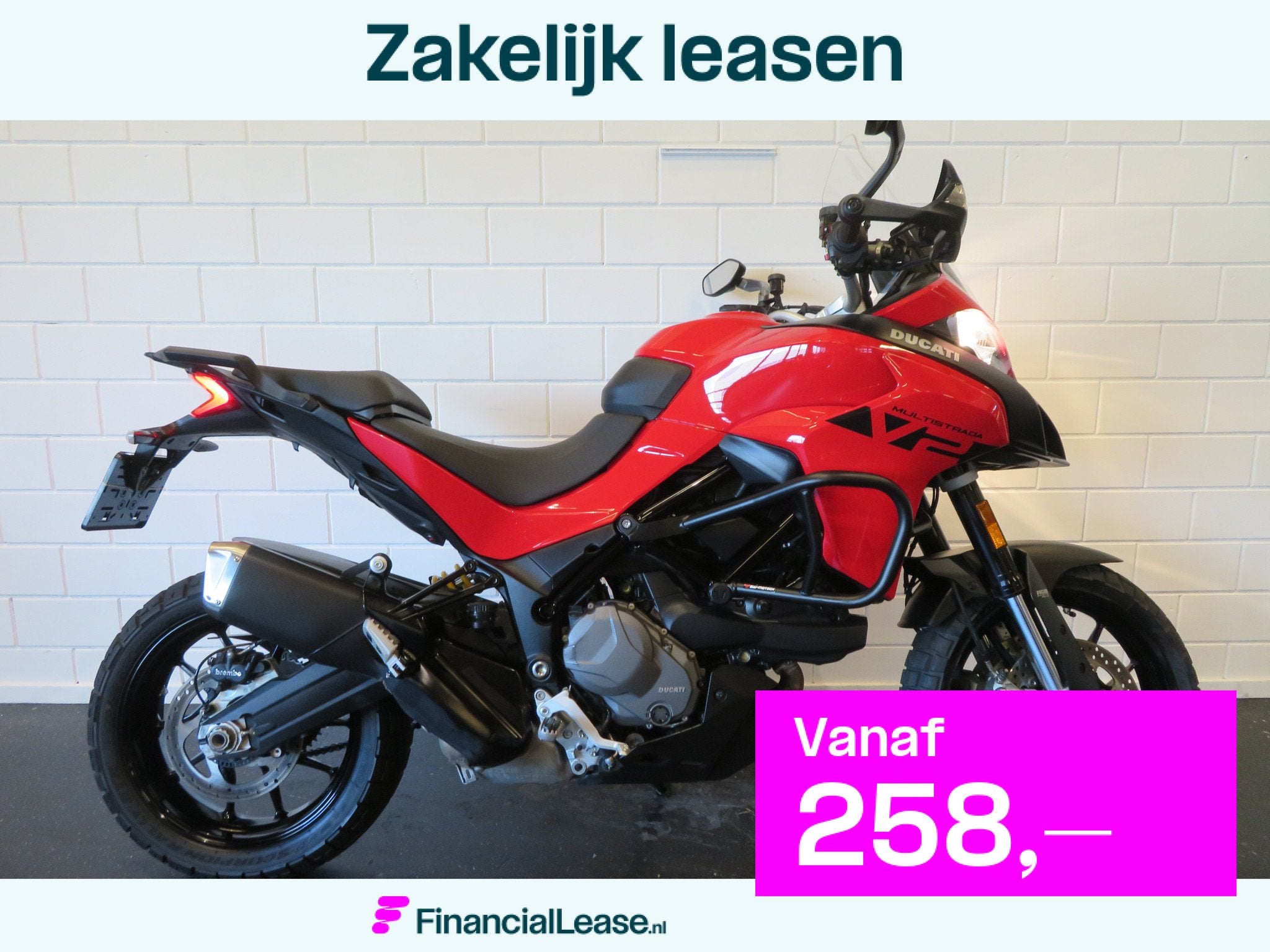 Ducati Multistrada V2 NIEUWSTAAT! HISTORIE, Motoren, Motoren | Ducati, 890 cc, Bedrijf, Toermotor