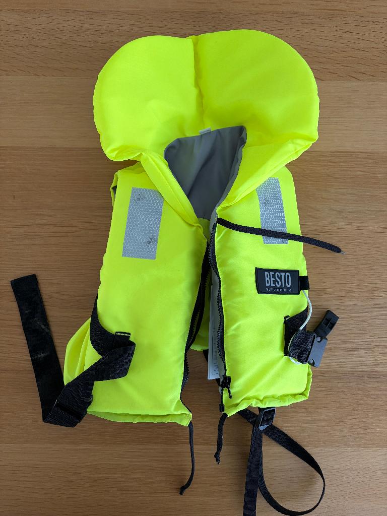 Reddingsvest Besto Econ 100N Zwemvest Geel Child, Watersport en Boten, Watersportkleding, Ophalen, Kind, Besto, Zo goed als nieuw