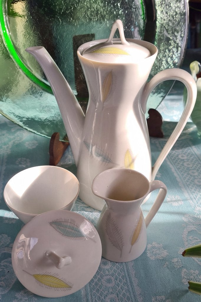 Rosenthal Raymond Loewy Form 2000 Bunte Blatter espresso set, Ophalen of Verzenden