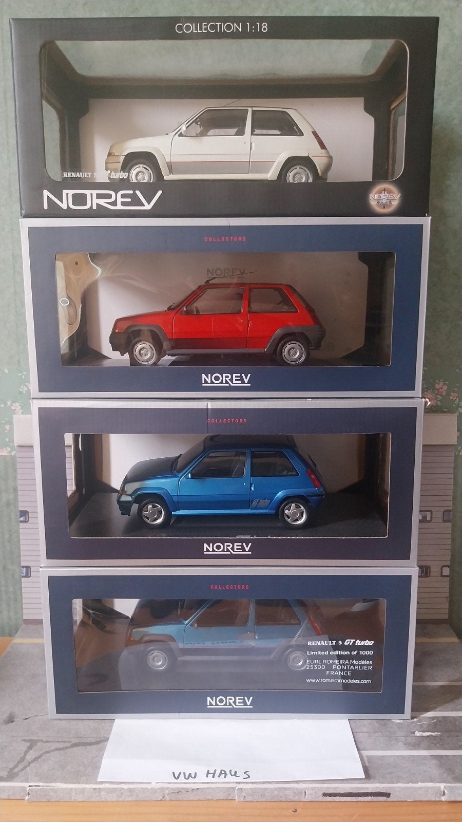 Verzameling renault super 5 gt turbo, Ophalen of Verzenden, Nieuw, Auto, Norev