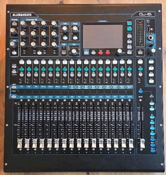 Allen & Heath Qu-16 Mengpaneel, Muziek en Instrumenten, Ophalen, Zo goed als nieuw, 10 tot 20 kanalen