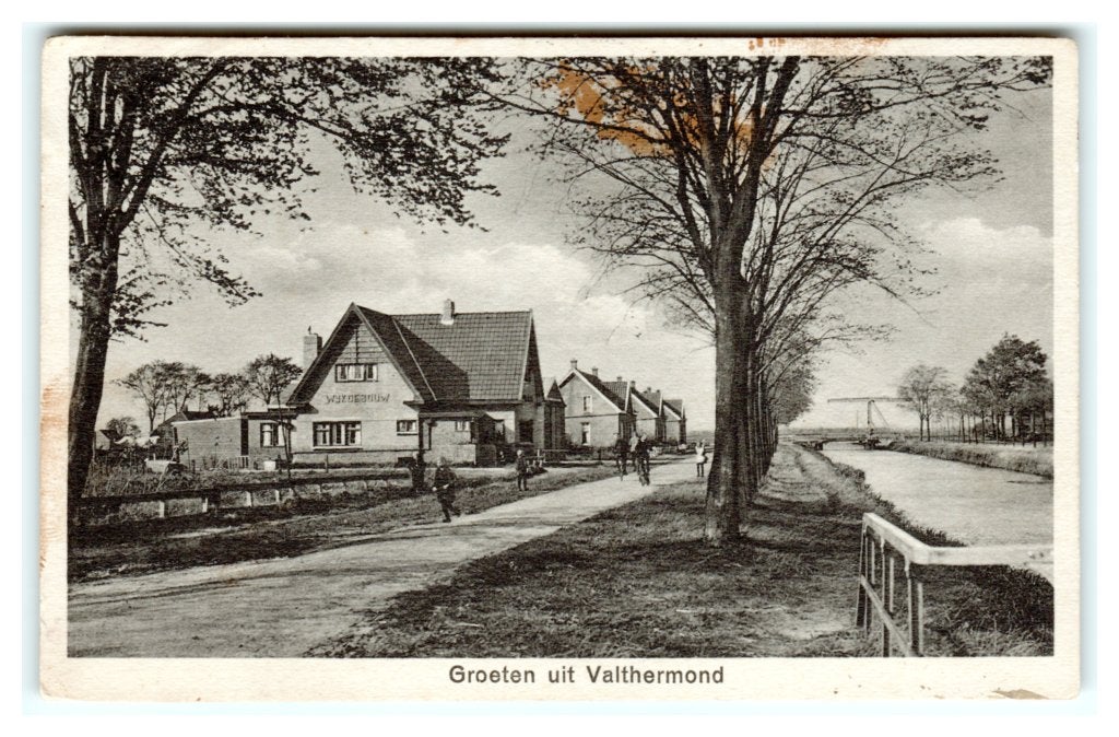 Valthermond, Groeten uit Valthermond, Ophalen of Verzenden, 1940 tot 1960, Gelopen, Drenthe