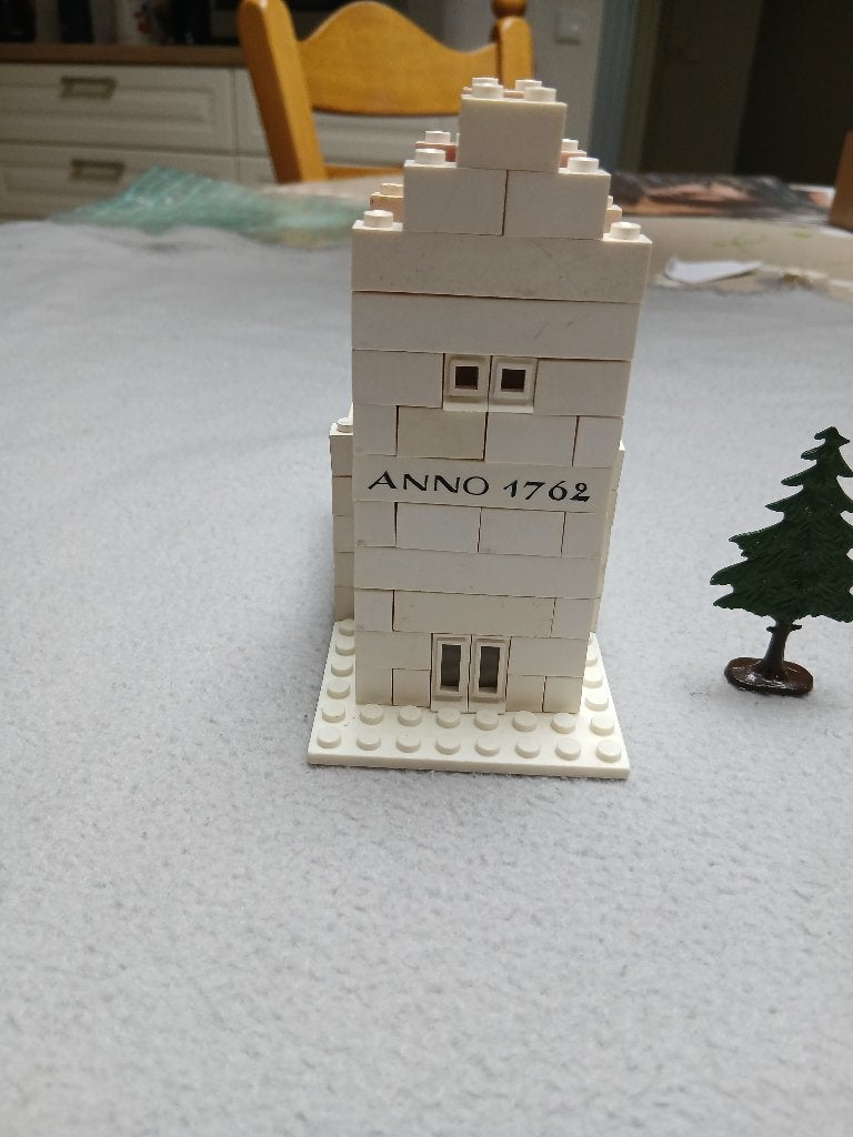 Lego set 309 kerk (1958) met 'Anno 1762' steen ZELDZAAM, Kinderen en Baby's, Gebruikt, Overige thema's, Lego, Ophalen of Verzenden
