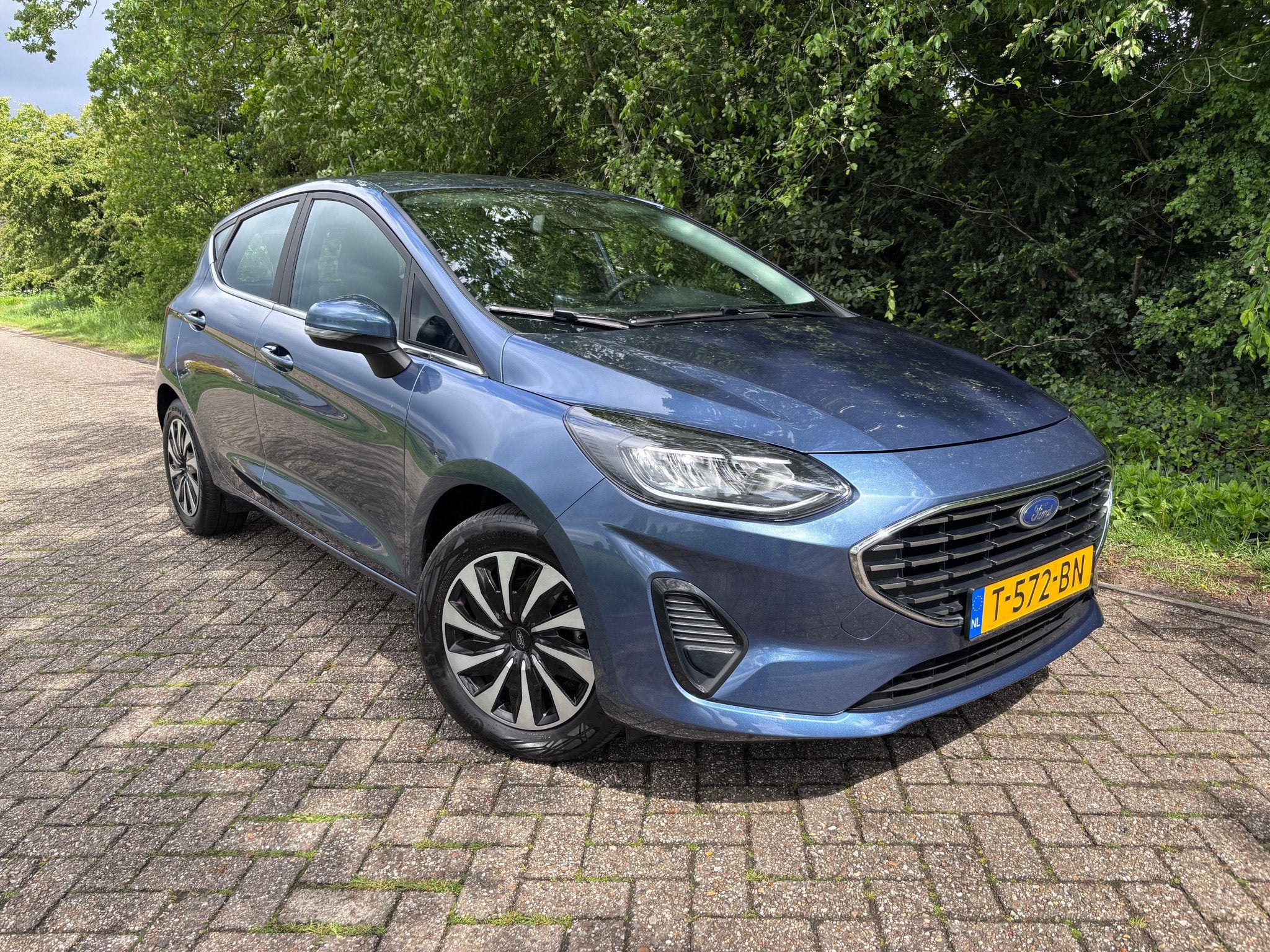Ford Fiesta 1.0 EcoB Hybrid Titanium 2023 AppleCarplay / And, Auto's, Voorwielaandrijving, 125 pk, Gebruikt, 1133 kg