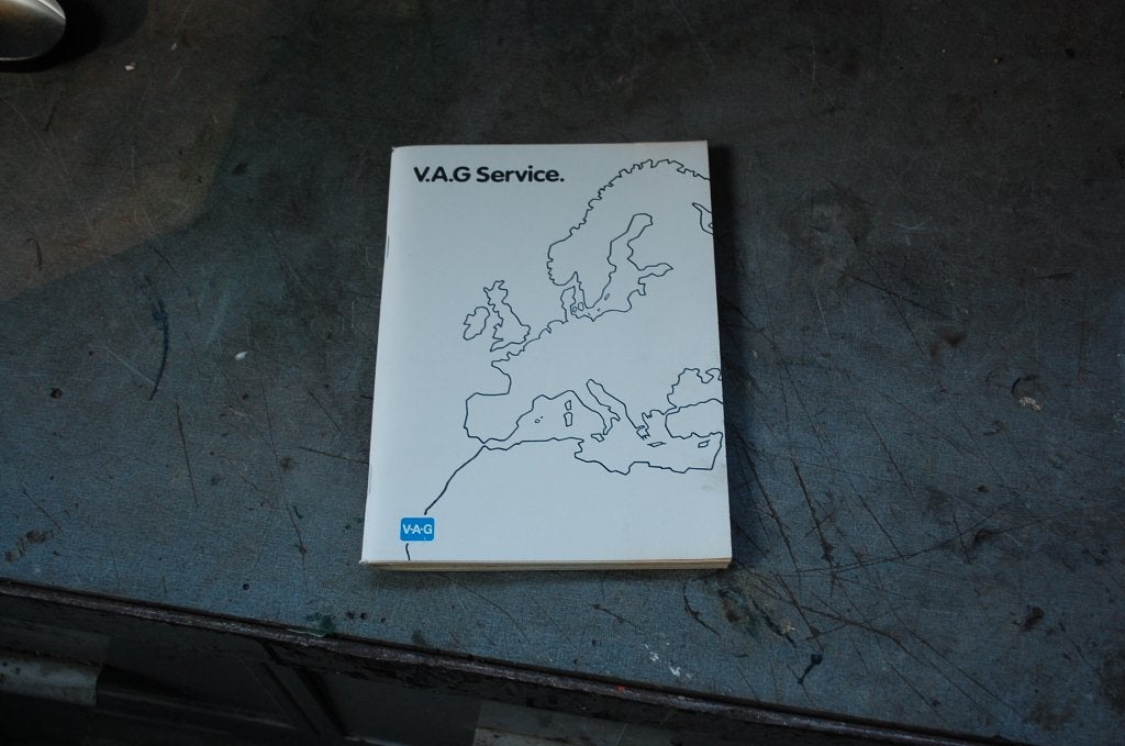 Vag service boekje, Ophalen of Verzenden
