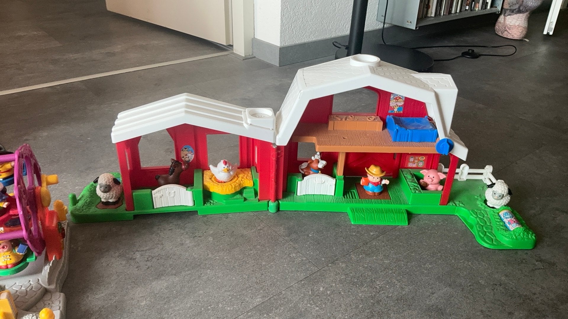 Fisher-Price Little People Boerderij Speelset met Tractor., Ophalen, Gebruikt, Jongen of Meisje