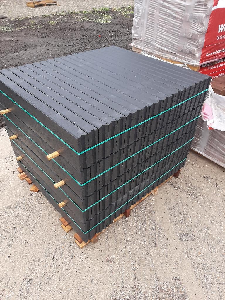 Opsluitband antraciet 6x20x100 cm, Tuin en Terras, Tegels en Klinkers, Ophalen, Overige typen, Nieuw, Minder dan 5 m²