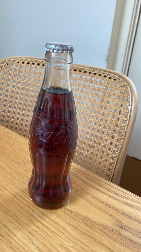 Coca Cola oud flesje, Ophalen of Verzenden, Zo goed als nieuw, Overige typen