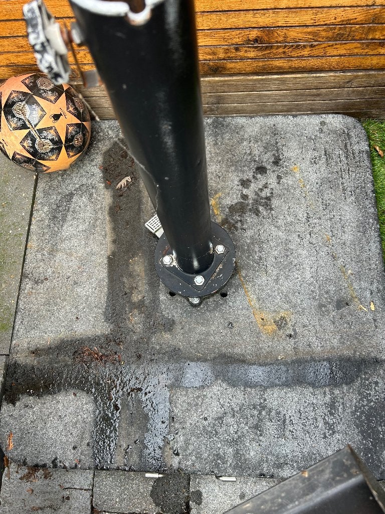 Parasolvoet, Tuin en Terras, Ophalen, Gebruikt, Minder dan 1 meter, Parasolvoet