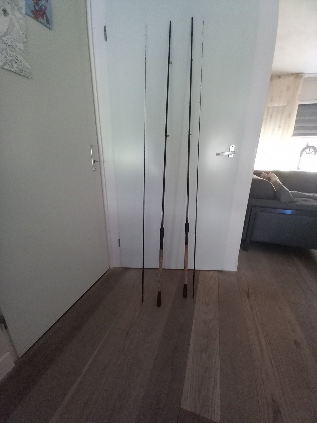 Te koop 2 12 ft licht feeders van Korum., Watersport en Boten, Ophalen, Gebruikt, Werphengel