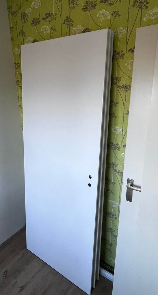 Opdekdeur 78 cm x 201,5 cm, Doe-het-zelf en Verbouw, Deuren en Horren, Ophalen, Minder dan 80 cm, Binnendeur, Nieuw