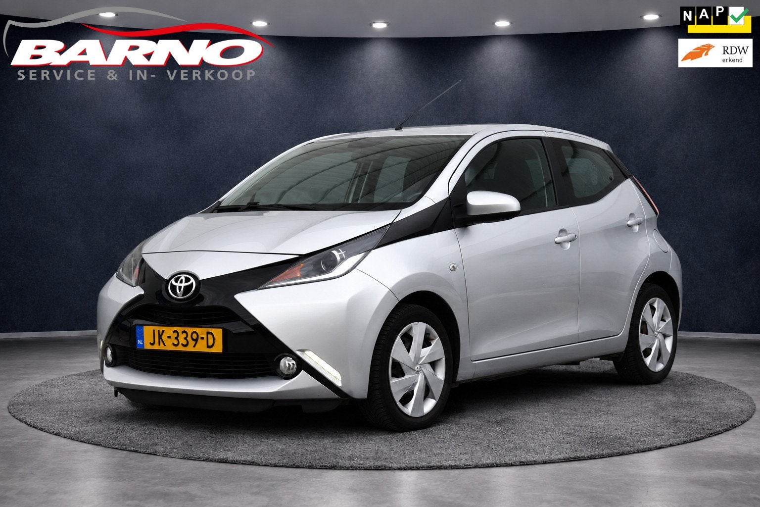 Toyota Aygo 1.0 VVT-i X-Play CAMERA|CRUISE|NAVI, Voorwielaandrijving, Start-stop-systeem, Gebruikt, Met garantie (alle)