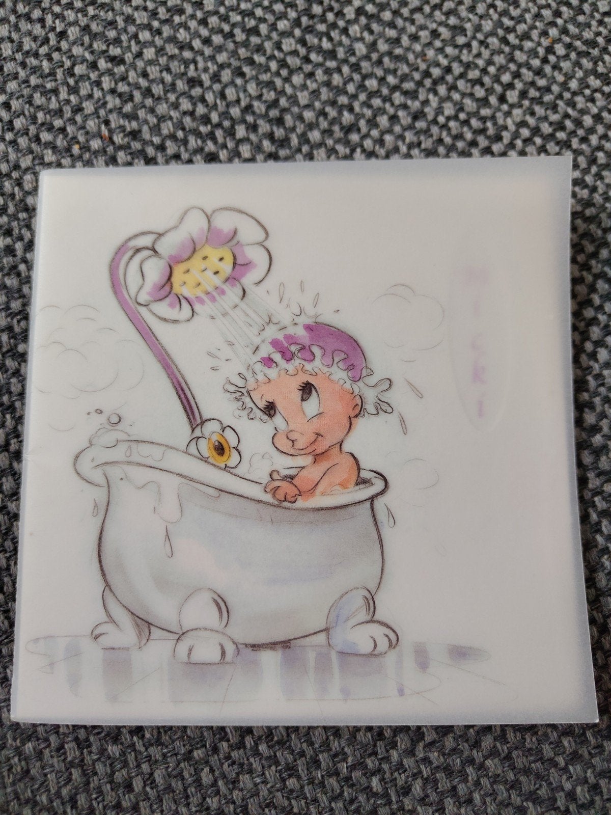 Baby toons kaart, Ophalen of Verzenden, 2000 tot heden, Geboortekaartje