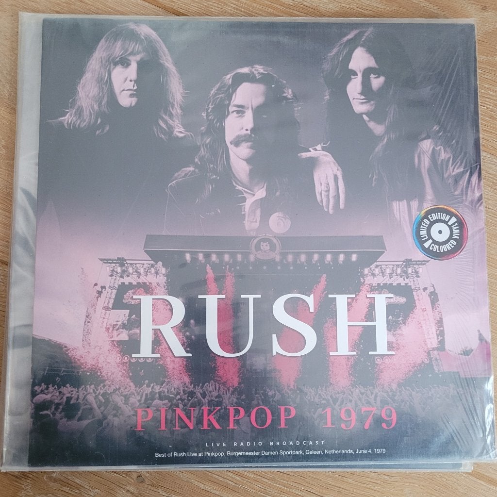 Rush - Pinkpop live 1979, Cd's en Dvd's, Vinyl | Rock, Colored vinyl, Ophalen of Verzenden, Zo goed als nieuw, 12 inch