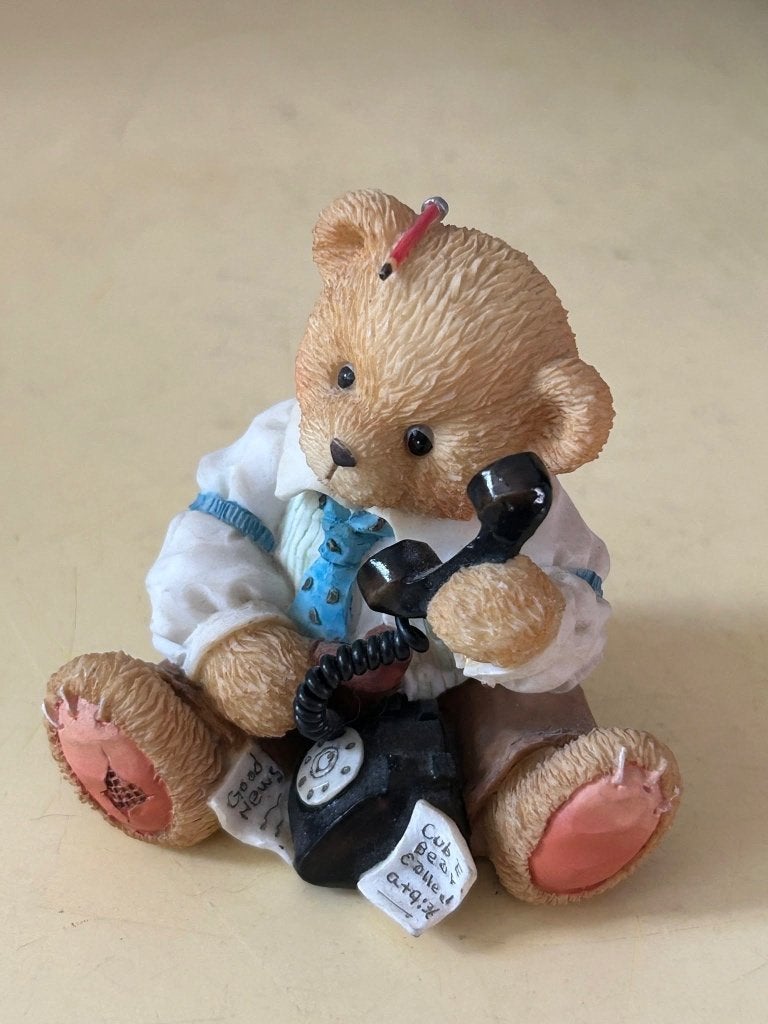 Cherished Teddies beeldje R. Harrison Hartford CT102 1996, Info@enesco.com, Enesco Corporation, Ophalen of Verzenden, Cherished Teddies