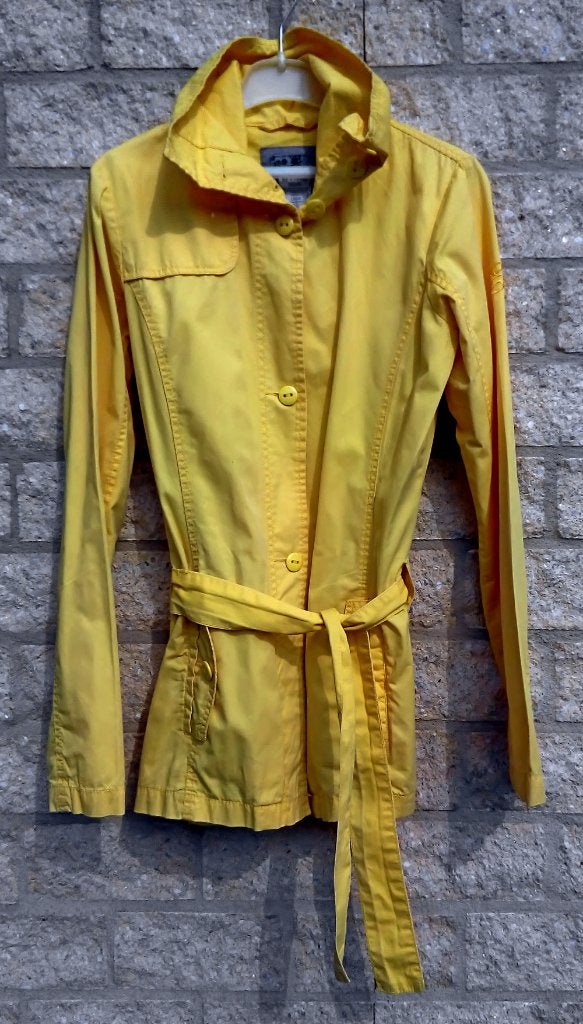 meisjes zomerjas geel maat 170-176, Gebruikt, Meisje, Ophalen of Verzenden, EDC by Esprit