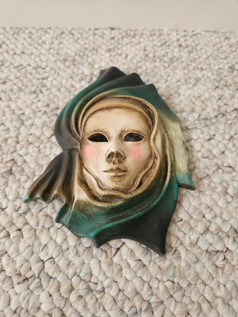 venetiaans masker mas, Ophalen of Verzenden, Gebruikt, Decoratieobject