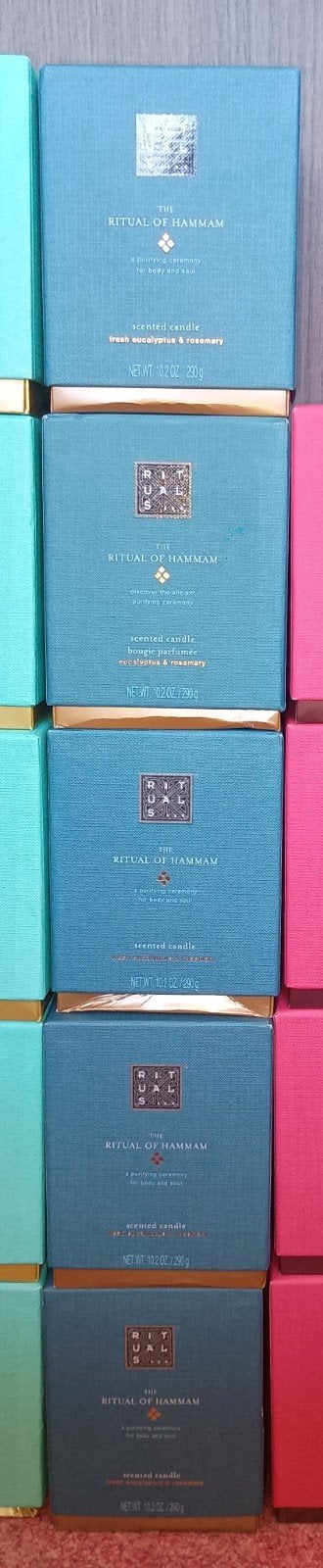 5x Rituals The Ritual of Hammam Geurkaars Nieuw, Ophalen of Verzenden, Nieuw, Kaars, Rituals