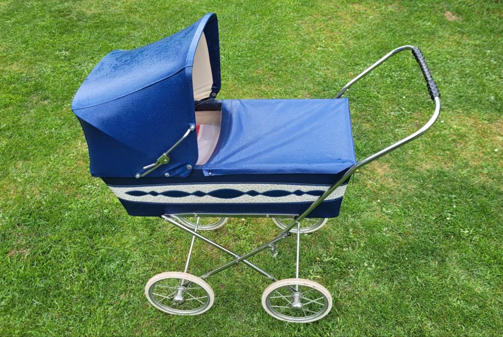 Vintage poppen wagen, Ophalen, Gebruikt, Babypop