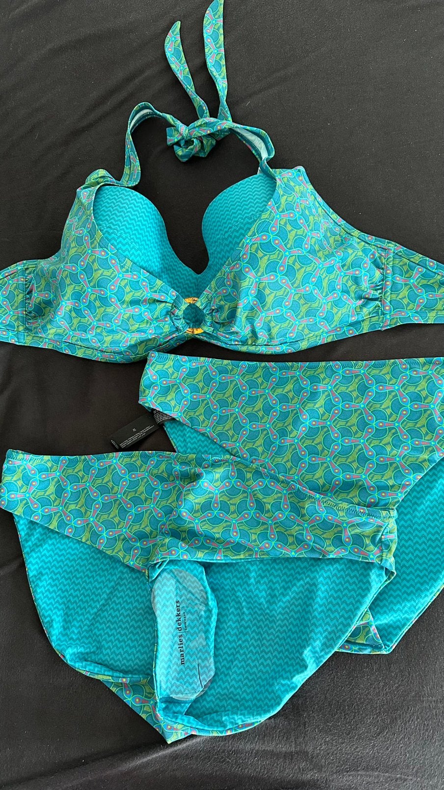 Nieuw!Marlies Dekkers bikini 85E 2slips XL 2zijdig draagbaar, Ophalen of Verzenden, Zo goed als nieuw, Bikini