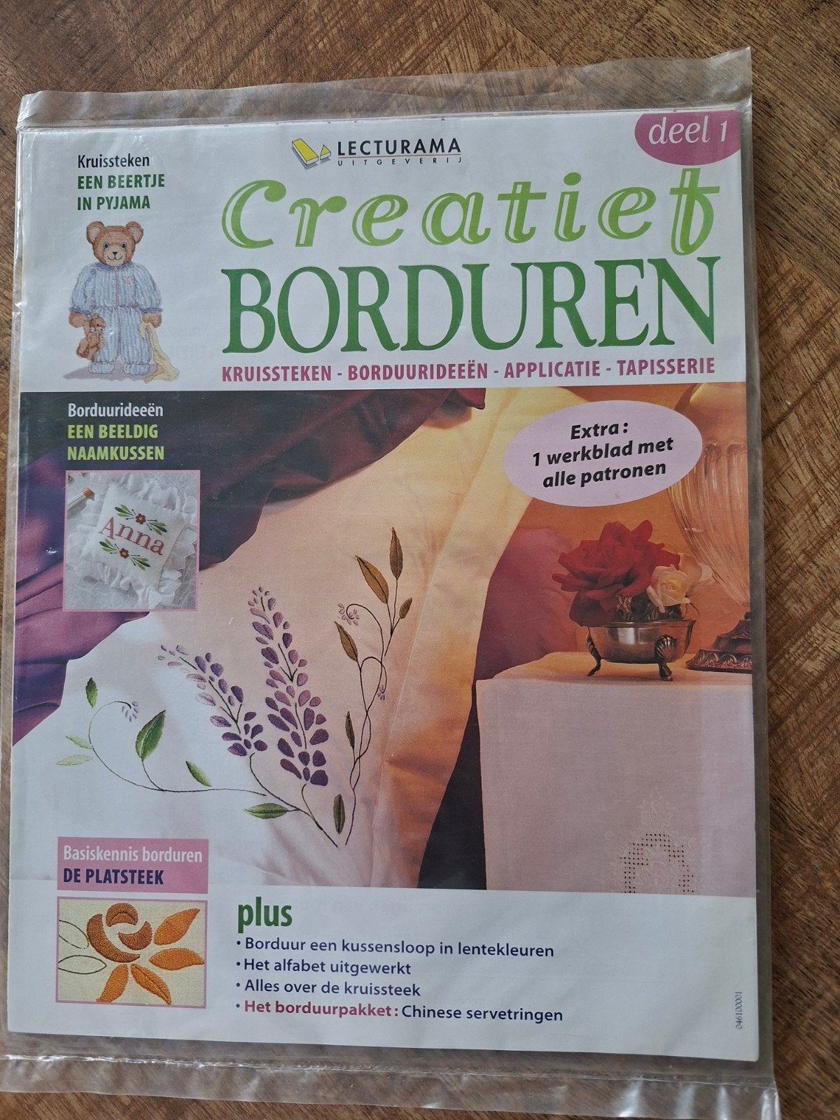 creatief borduren. met het alfabet!, Ophalen of Verzenden, Nieuw, Borduurpakket